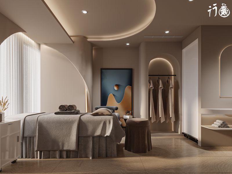 带同事去杭州拱墅一家养生会所-超奢华的日式SPA